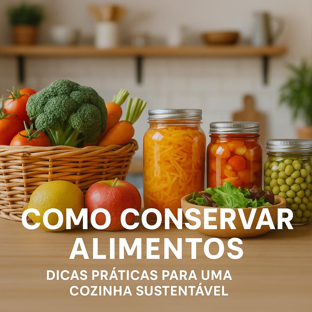Como Conservar Alimentos: Dicas Práticas para uma Cozinha Sustentável