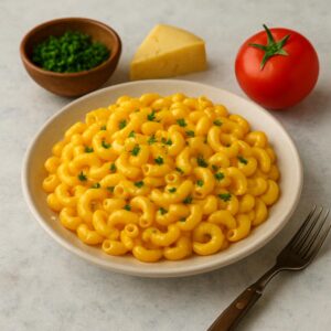 Macarrão com Queijo à Brasileira
